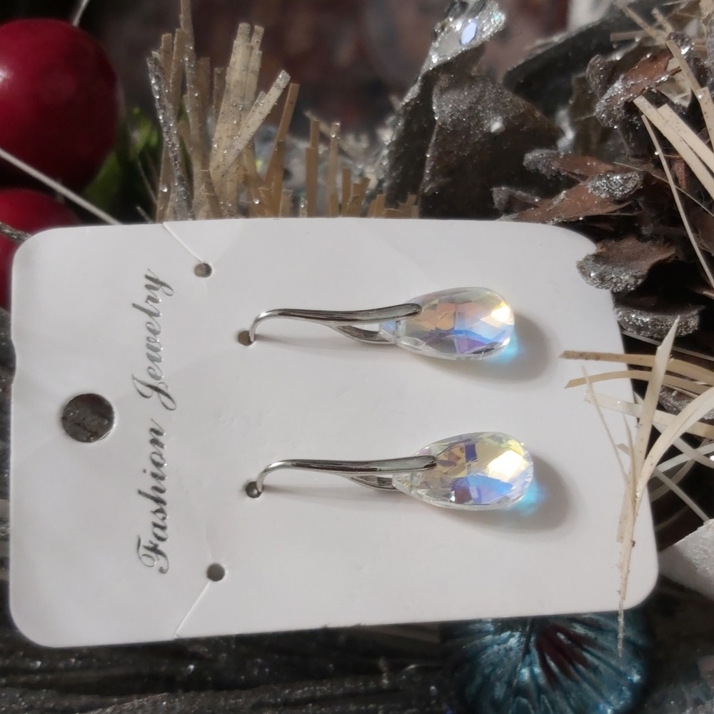 Aurora Borealis Drop Earrings